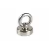 Eichner Eyelet Magnets sidabriniai, metaliniai Ø 2.5 x 7,7 cm, 5 vnt.