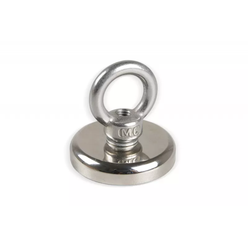 Eichner Eyelet Magnets sidabriniai, metaliniai Ø 2.5 x 7,7 cm, 5 vnt.