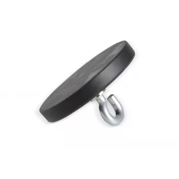 Eichner Magnetic Hook Black, Metal Ø 4.3 x 6,0 cm, 5 Pieces