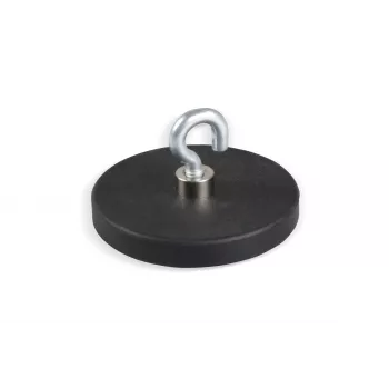 Eichner Magnetic Hook Black, Metal Ø 4.3 x 6,0 cm, 5 Pieces
