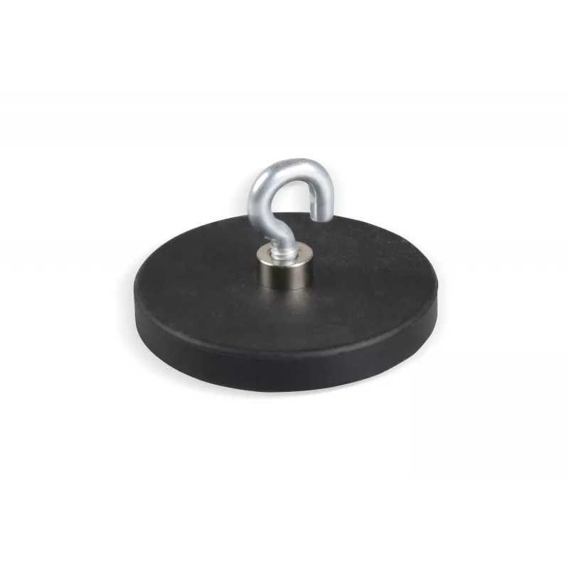 Eichner Magnetic Hook Black, Metal Ø 4.3 x 6,0 cm, 5 Pieces