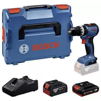 Bosch Professional GSB 18V-52 belaidis smūginis gręžtuvas su 2 akumuliatoriais 18V L-BOXX dėkle (Mažmeninė prekyba)
