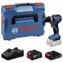 Bosch Professional GSB 18V-52 belaidis smūginis gręžtuvas su 2 akumuliatoriais 18V L-BOXX dėkle (Mažmeninė prekyba)