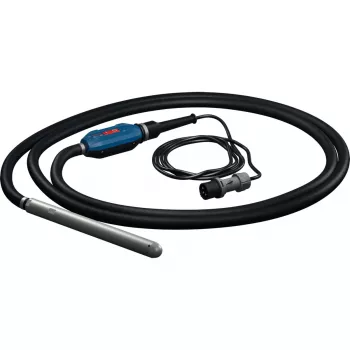BOSCH POWERTOOLS PRO GDI38-500 betono vibratorius (juodas/mėlynas, 38 mm vibratoriaus galvutė)