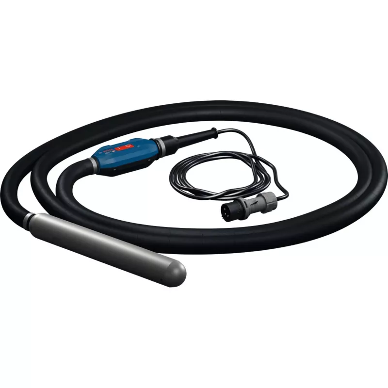 BOSCH PRO GDI59-500 Betono vibratorius (juoda/mėlyna, 59 mm vibratoriaus galvutė)