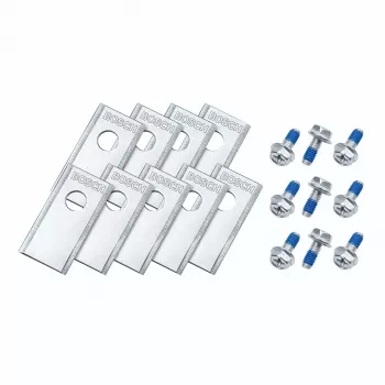 Bosch VISIMOW18V atsarginių peilių rinkinys (3 vnt.) – originalus priedas belaidėms vejapjovėms