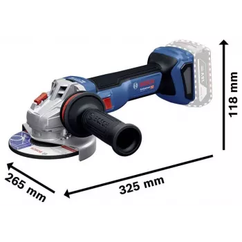 BOSCH POWERTOOLS Combo Kit 18V belaidis gręžtuvas-suktuvas, smūginis suktuvas, plaktukinis gręžtuvas, kampinis šlifuoklis (4 įrankių rinkinys)