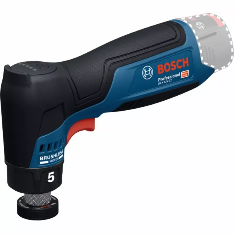 BOSCH PowerTools belaidis atsitiktinės orbitos šlifuoklis GEX 12V 32 mm (Retail)