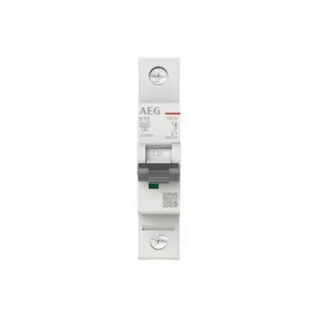 BUSCH-JAEGER AEG Elfaplus Miniatiūrinis grandinės pertraukiklis 6kA B16A 1P (2CDS251088R0165)