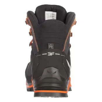 SALEWA Shoes MTN Trainer Mid GTX Asphalt Fluo Orange UK 8 (EU 42)
