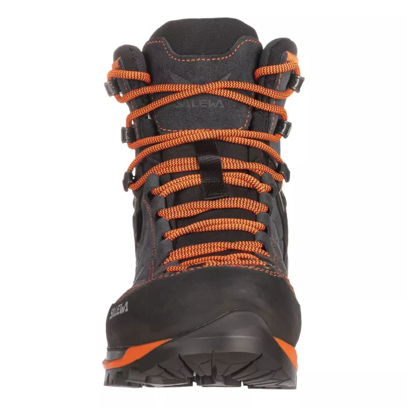 SALEWA MTN Trainer Mid GTX Hiking Boots - Asphalt/Fluo Orange - UK 10.5 (EU 45)