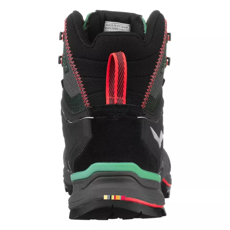 Salewa Mountain Trainer Lite Mid GTX Women's Hiking Boots - Cactus/Fluo Coral - EU 40.5