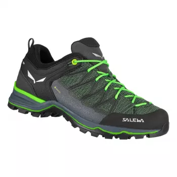 SALEWA MTN Trainer Lite GTX Hiking Shoes Myrtle/Ombre Blue UK 8 (EU 42)