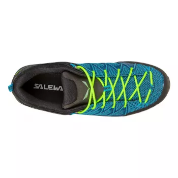 Salewa Mountain Trainer Lite Hiking Shoes - Malta/Green, EU 47