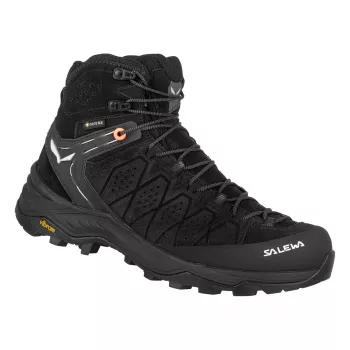 SALEWA Women's Alp Trainer 2 Mid GTX Hiking Boots, Black/Black, UK 5 (EU 38)