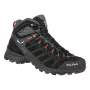 SALEWA Alp Mate Mid WP Hiking Boots - Black Out/Fluo Orange - UK 11.5 (EU 46.5)