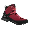 SALEWA moteriškos šlepetės Red Dahlia Black UK 5.5 (EU 38.5)