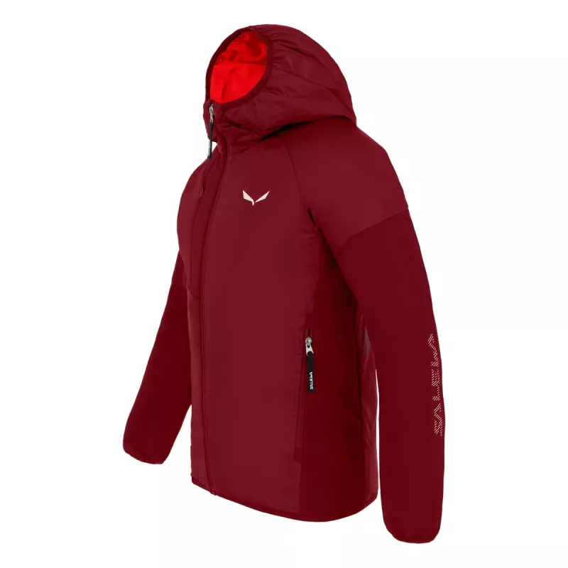 Salewa Ortles Hybrid TWR Kids Insulated Jacket Syrah