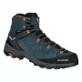 SALEWA Batai Alp Trainer 2 Mid GTX Dark Denim Fluo Orange UK 9.5 (EU 44)