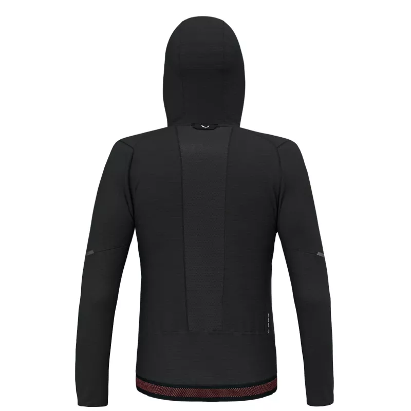 Salewa Pedroc PL Hooded Jacket - Black Out - Size S