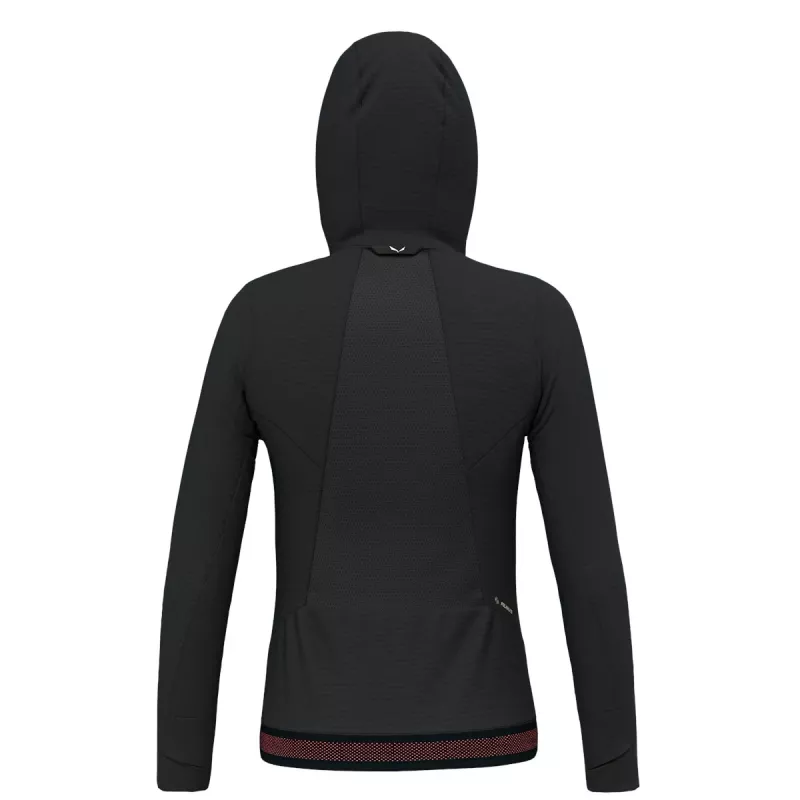 Salewa Pedroc PL Hooded Jacket Women's - Black Out, Size S