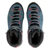 SALEWA Alp Trainer 2 Mid GTX moteriški žygiavimo batai - Java Blue/Fluo Coral - UK 4 (EU 36.5)