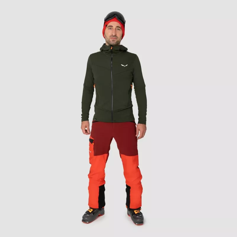 Salewa Puez PL HD Jacket - Dark Olive Size S