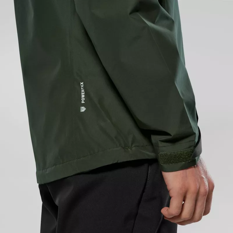 Salewa Puez Aqua 4 PTX 2.5L Rain Jacket - Dark Olive (Size S)