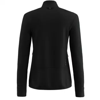 Salewa Puez Waffle Hybrid PL Jacket - Black Out - Women's - M