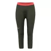 Salewa Thermal Leggings Dark Olive Size S