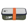 Salewa Puez Lunch Box Dark Olive 800 ml Nerūdijančio Plieno Indelis