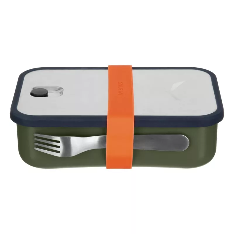 Salewa Puez Lunch Box Dark Olive 800 ml Nerūdijančio Plieno Indelis