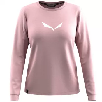 Salewa Eagle Solidlogo Dry Tee Women's T-Shirt - Zephyr, XS