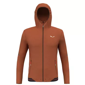 Salewa Pedroc PL Hooded Jacket - Bombay Brown