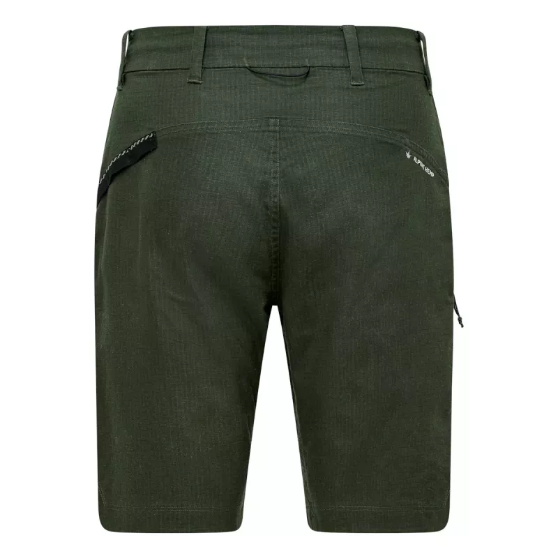 Salewa Agner Hemp Ripstop Shorts - Dark Olive - Size L