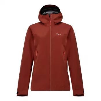 SALEWA Puez GTX 3L EPE Women's Hardshell Jacket Etruscan Red EU 36 (S)