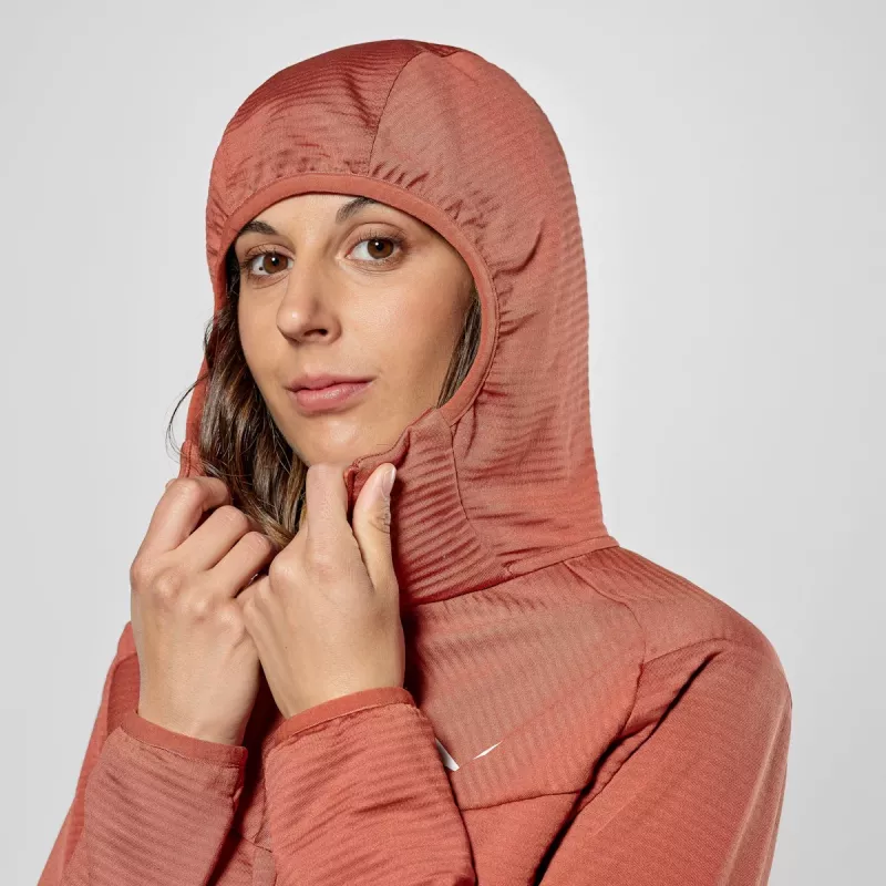 Salewa Puez Altavia PL HD Jacket - Etruscan Red, Size S