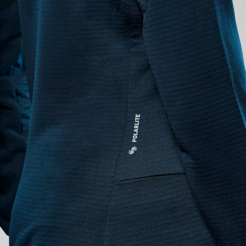 SALEWA Puez Altavia Fleece Hoody Navy Blazer Women's 36