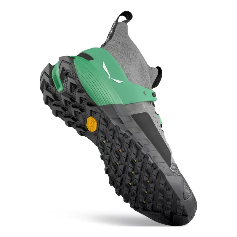 SALEWA Wildfire NXT Knit Women's Approach Shoes - Alloy/Irish Green - UK 5.5 (EU 38.5)