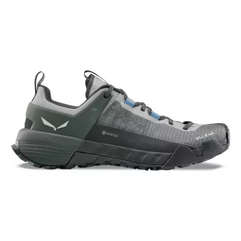SALEWA Women's Approach Shoe UK 5 Alloy/Dark Olive GORE-TEX