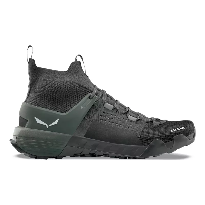 Salewa Wildfire NXT Knit Shoes Black Olive UK8