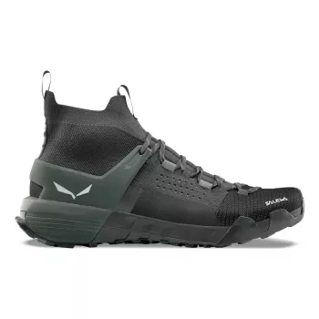 Salewa Wildfire NXT Knit Shoes Onyx Dark Olive