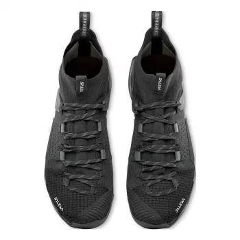 Salewa Wildfire NXT Knit Women's Approach Shoes - Onyx/Dark Olive - UK 6.5 (EU 40)