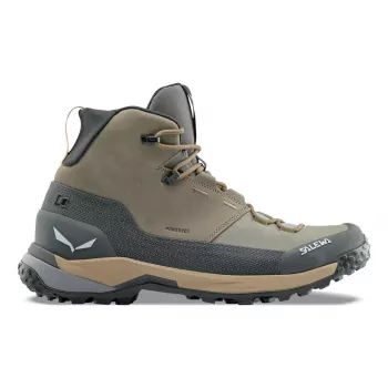 SALEWA Puez Leather Mid PTX vyriški žygiavimo batai Bungee Cord/Onyx - UK 45