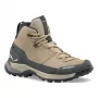 SALEWA Puez Leather Mid PTX Shoes Women Quicksand Onyx UK