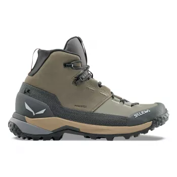 Salewa Puez Leather Mid PTX Women's Hiking Boots - Bungee Cord/Onyx - UK 5 (EU 38)
