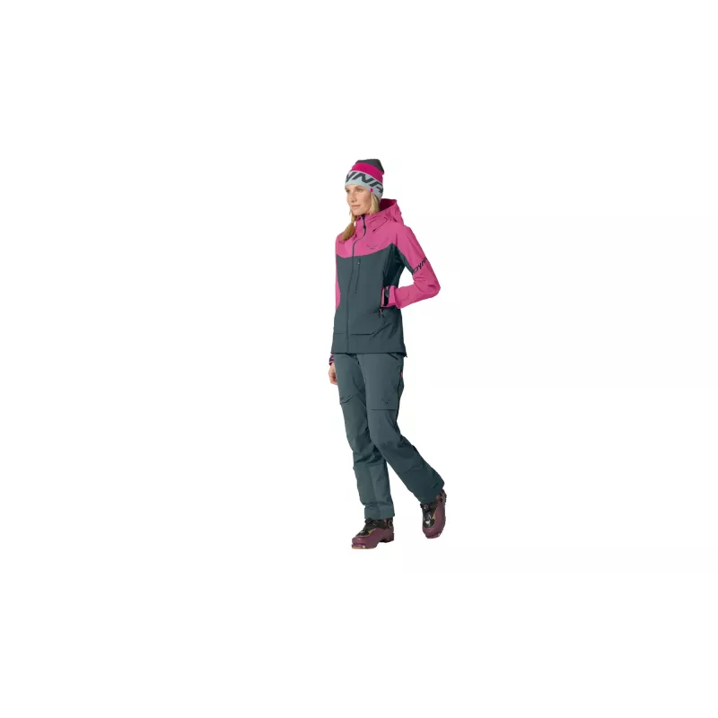 SALEWA Women's Dynafit Radical Softshell Jacket - Magenta, Size S