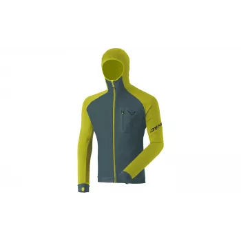 SALEWA Dynafit Radical Polartec Hooded Jacket - Golden Lime - Size S
