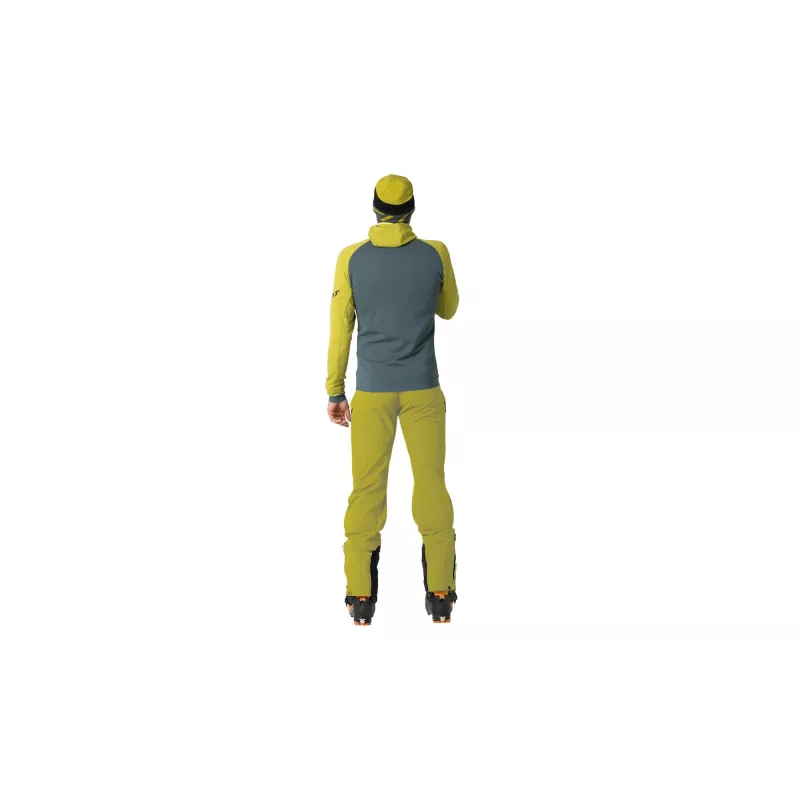 SALEWA Dynafit Radical Polartec Hooded Jacket - Golden Lime - Size S