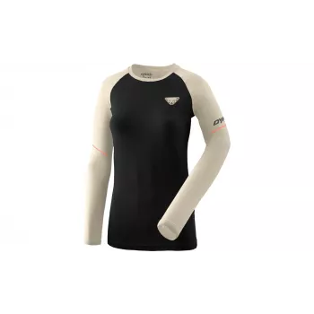 Salewa Women's Dynafit Alpine Pro L/S Tee - Overcast - Size L